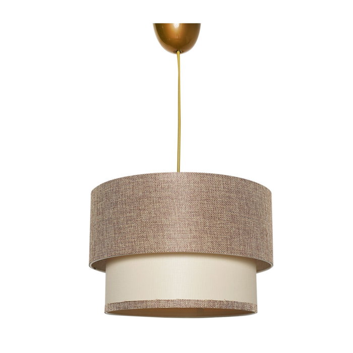 Opviq Lámpara de Araña SP288 Beige y Crema
